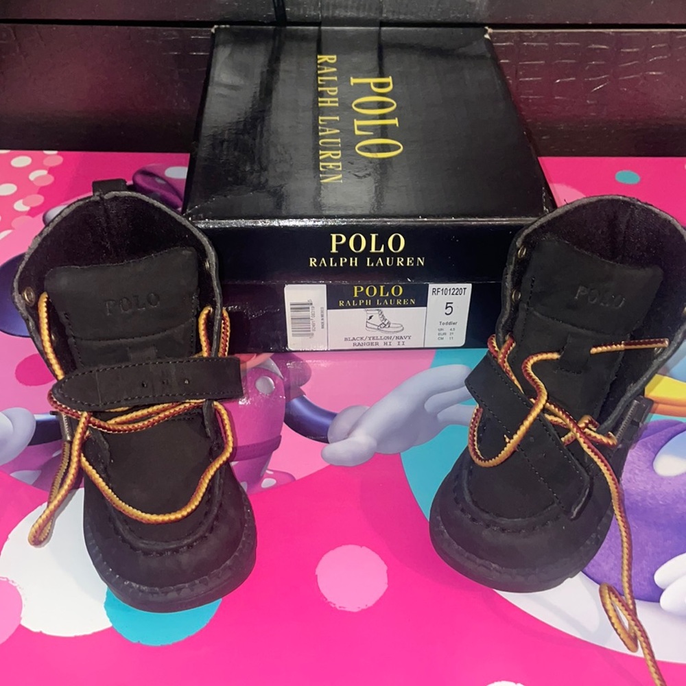 Size 5c toddler Boots worn once